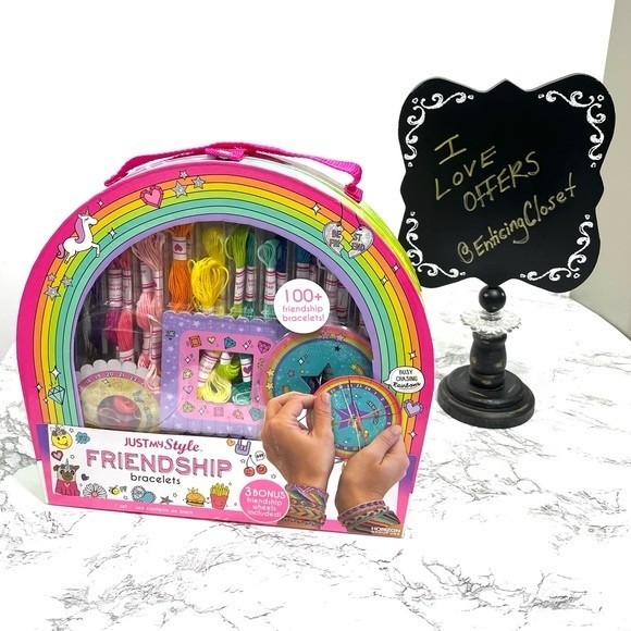 Just My Style Friendship Bracelets Kit Create 100+ Bracelets - Picture 2 of 4